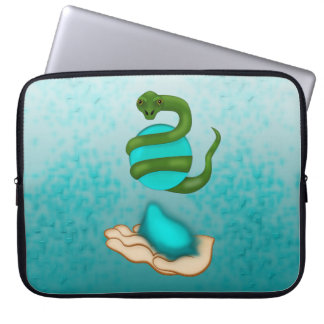 Die Schlange Laptopschutzhülle