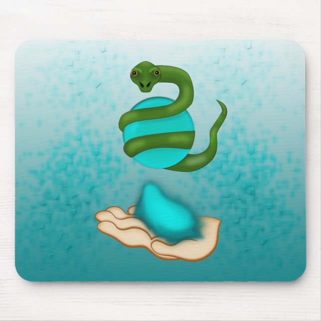 Die Schlange Mousepad (Vorne)