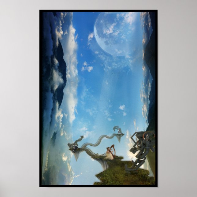 die Schlange und den Mond Poster (Vorne)