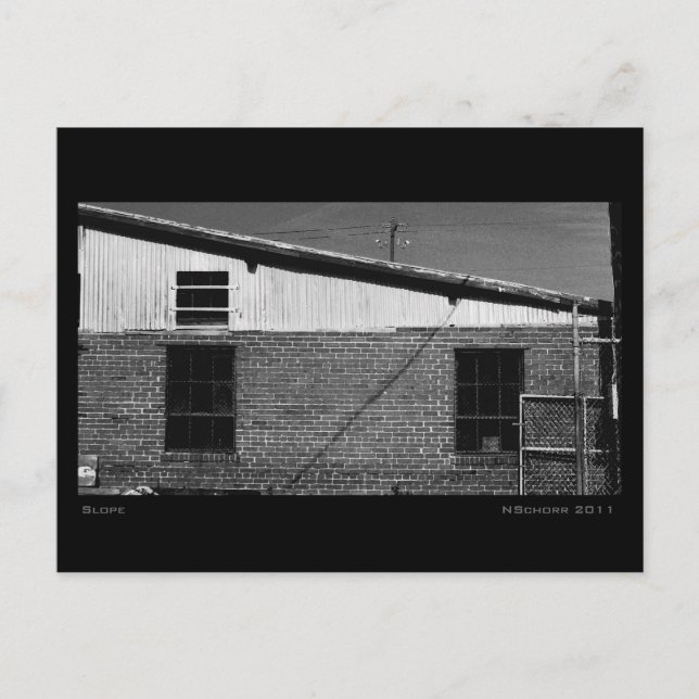 Die schlanke Stadtmauer für digitale Kunst Postkarte (Vorderseite)