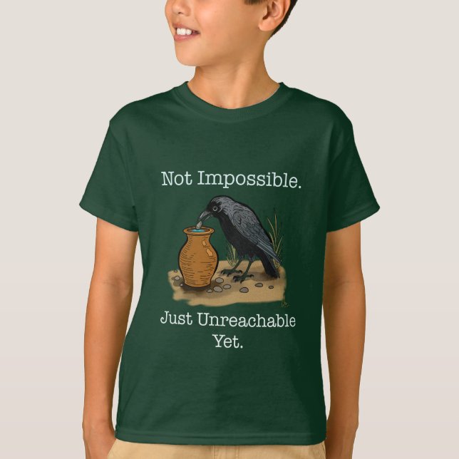 Die schlaue Reihe: Nicht unmöglich T-Shirt (Vorderseite)