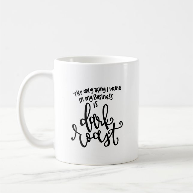 Die Schleifen-Kaffee-Tasse Kaffeetasse (Links)