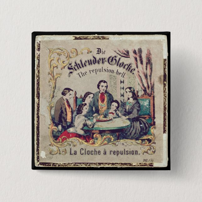 Die Schleuder Glocke - die Abstossungsglocke Button (Vorderseite)