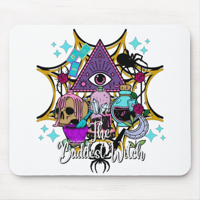 Die schlimmste Hexe Mousepad (Vorne)