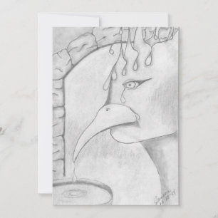 Die Schlucht Feiertagskarte