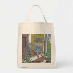 Die Schluckauf-Buchlebensmittelgeschäft-Tasche - Tragetasche