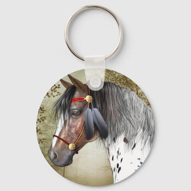 Die Schlüsselkette der indischen Pony Schlüsselanhänger (Vorderseite)