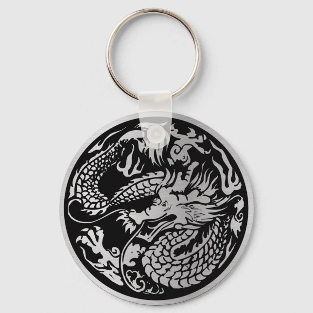 Die Schlüsselkette des chinesischen Drachens Schwa Schlüsselanhänger (Vorderseite)