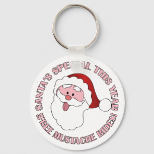 Die Schlüsselkette des Weihnachtsmanns Mustache fä Schlüsselanhänger