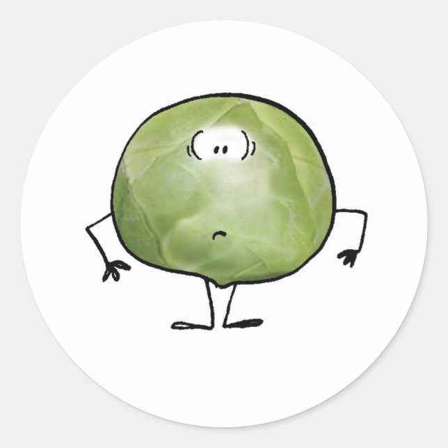 DIE SCHMELLE SPROUT RUNDER AUFKLEBER (Vorderseite)