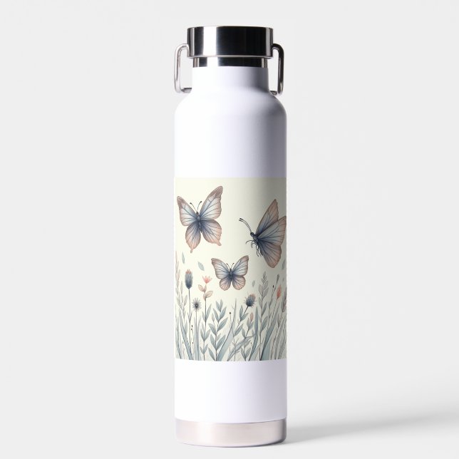 Die Schmetterlingsflaschen Trinkflasche (Vorne)
