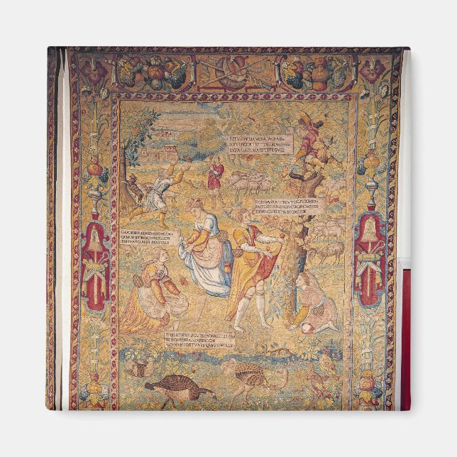 Die Schmetterlingsjagd aus Magnet (Vorne)