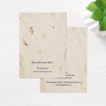 Die Schmuckkarte "Earring Juwelier", altersbedingt