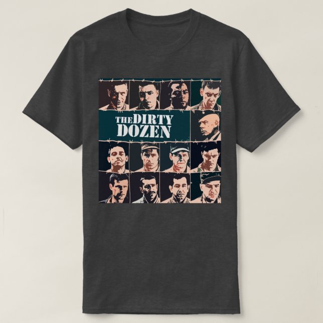 Die schmutzige Zwölf T-Shirt (Design vorne)