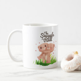 Die Schnecke ist ein echter Niedlicher Bärenhaufen Kaffeetasse
