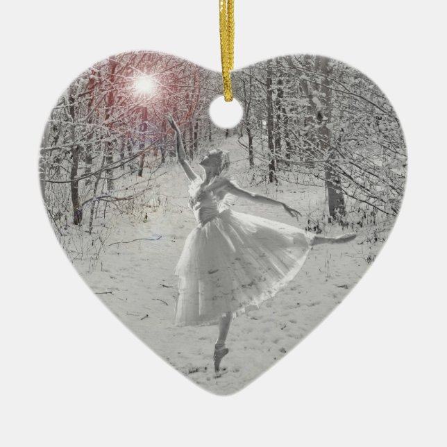 Die Schnee-Königin Keramikornament (Vorne)