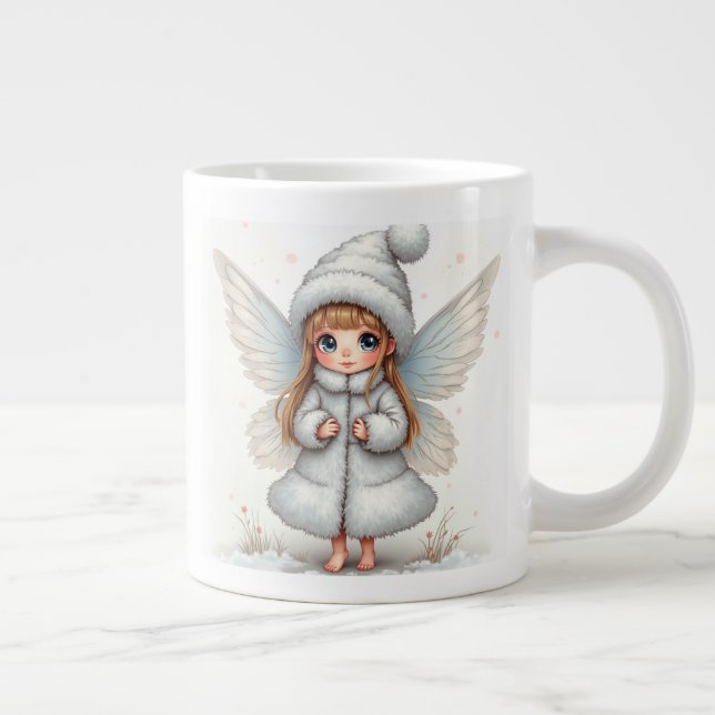 Die schneebedeckten Tasse (Rechts)
