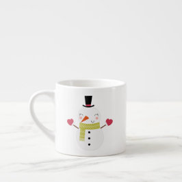 Die Schneeflocke-der Kinder des Snowmans die Tasse