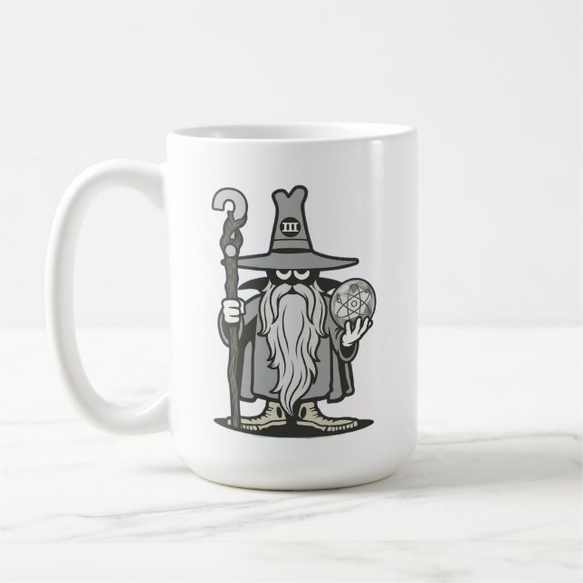 Die schnelle alte Mann Kaffeetasse! Kaffeetasse (Links)