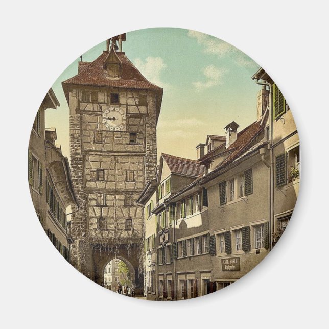 Die Schnetzthor, das Innere, die Konstanz (d.h. Ko Magnet (Vorne)