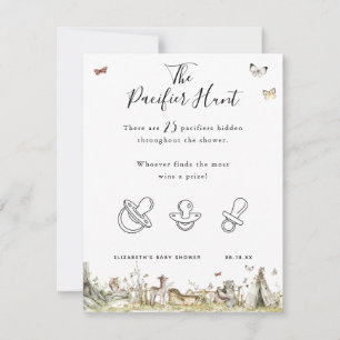 Die Schnuller Jagd Baby Shower Spiel