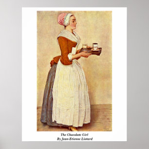 Die Schokolade von Jean-Etienne Liotard Poster