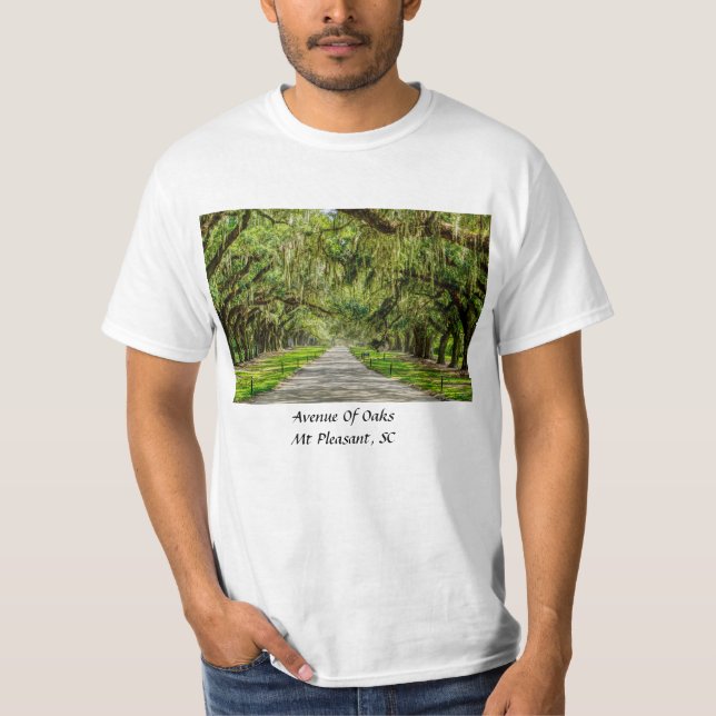 Die schöne Allee der Eichen T-Shirt (Vorderseite)