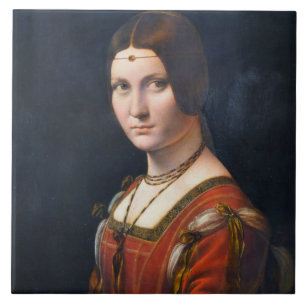 Die schöne Ferronnière Fliese