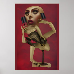 Die schöne Figur Poster