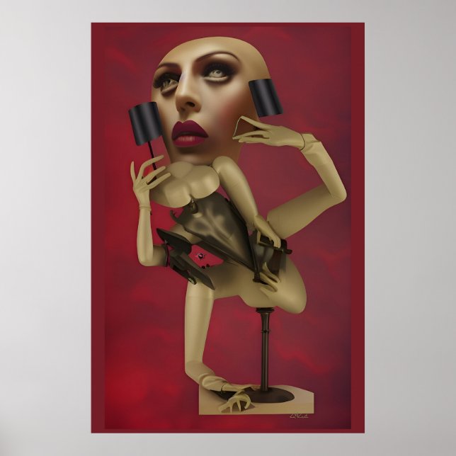Die schöne Figur Poster (Vorne)