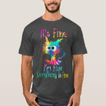 Die schöne Krawatte im schönen Ambiente T-Shirt<br><div class="desc">Seine feine Im feinen Alles ist eine feine,  lustige Cat Gefärbte Krawatte.</div>