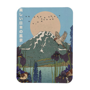 Die schöne Landschaft Magnet