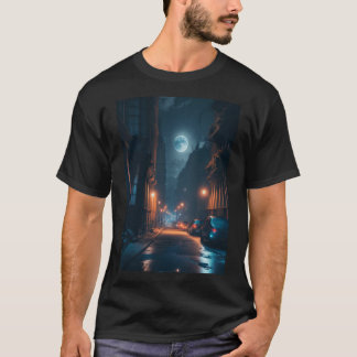Die schöne Mondlichtnacht. T-Shirt