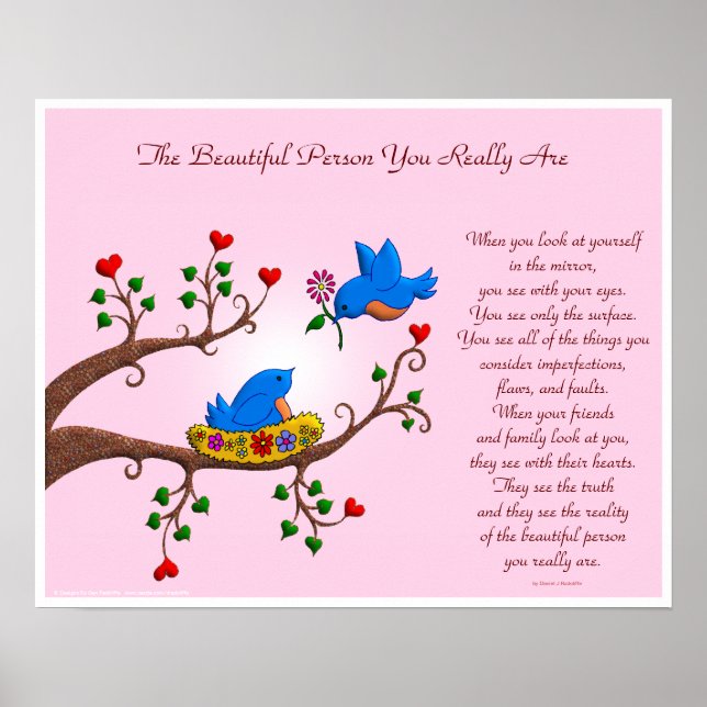 Die schöne Person, die Sie wirklich sind Poster (Vorne)