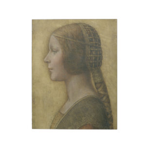 Die schöne Prinzessin (von Leonardo da Vinci) Notizblock