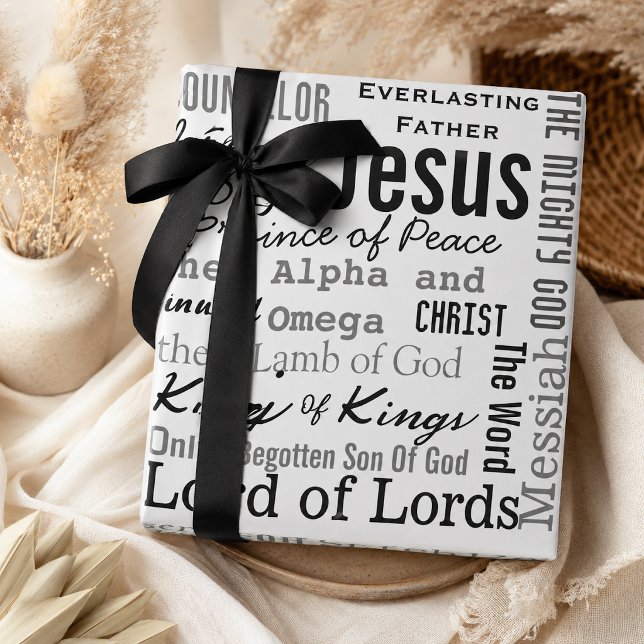 Die schönen Namen Jesu Geschenkpapier (Von Creator hochgeladen)