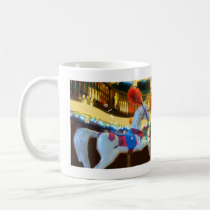 Die schönen Pferde in einem Tee oder Kaffeetasse
