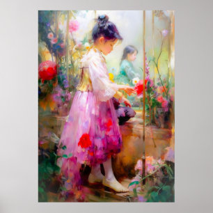 Die Schönheit der Blume Poster