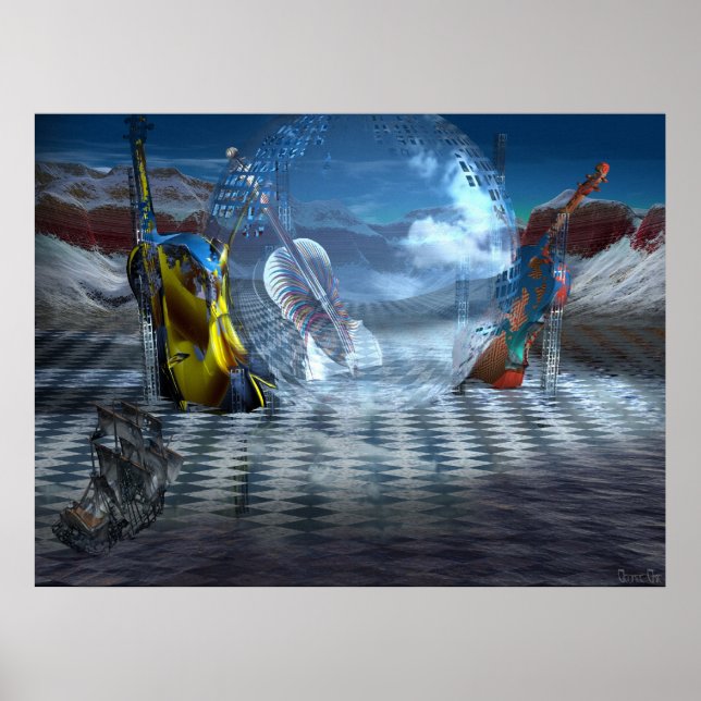 Die Schönheit der Disharmonie verloren Poster (Vorne)