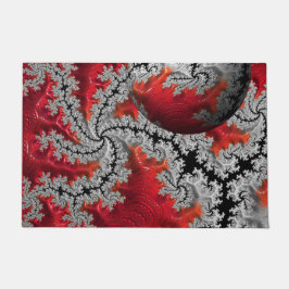Die Schönheit der Mandelbrots Door Mat Fußmatte
