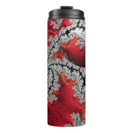 Die Schönheit der Mandelbrots Thermal Tumbler Thermosbecher