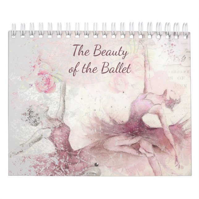 Die Schönheit des Balletts Kalender (Titelbild)