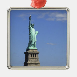 Die Schönheit des berühmten Freiheitsstatuen an Ornament Aus Metall