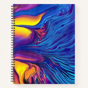 Die Schönheit des Chaos Spiral-Notebooks Notizbuch