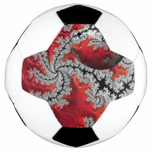 Die Schönheit des Fußball-Balls von Mandelbrots Fußball