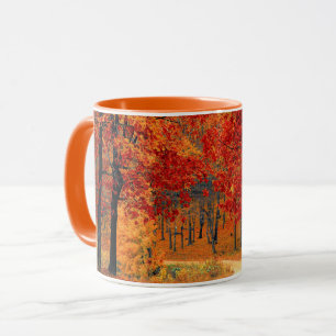 Die Schönheit des Herbstes Tasse