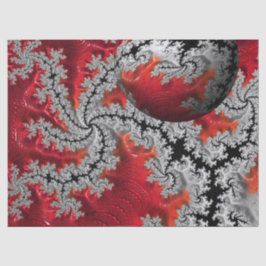 Die Schönheit des Mandelbrots-Papiers Seidenpapier