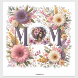 Die Schönheit einer Mutter Aufkleber