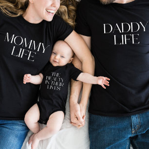 Die Schönheit ihrer Lebensfamilie, die schwarz ist Baby Strampler