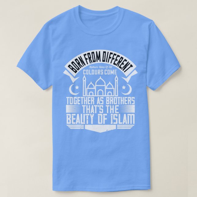 Die Schönheit islamischer Redewendungen T-Shirt (Design vorne)